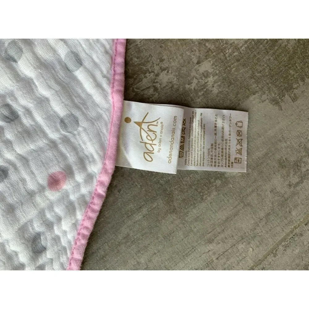 ADEN & ANAIS Lot 3 Baby Muslin Cotton Bandana Bib COTTON ON Square Bib EUC